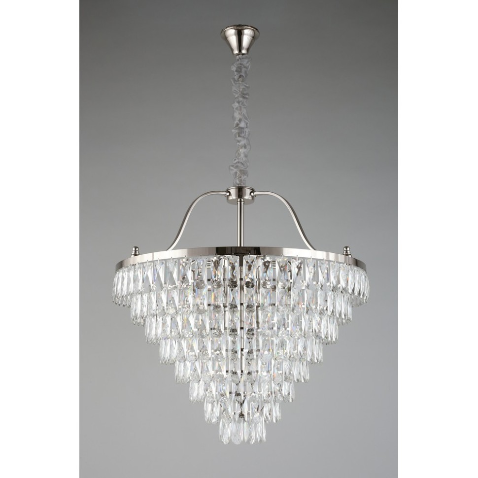 APL.725.03.13 APLOYT Люстра хрустальная подвесная Gerta, хром, E14*13*40W