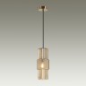 5019/1 ODEON LIGHT Modern подвес Pimpa, янтарный, бронза