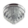 8266/8C LUMION потолочная люстра Zaha, хрусталь, хром, 55см диаметр, E14*8*40W