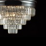 8266/8C LUMION потолочная люстра Zaha, хрусталь, хром, 55см диаметр, E14*8*40W