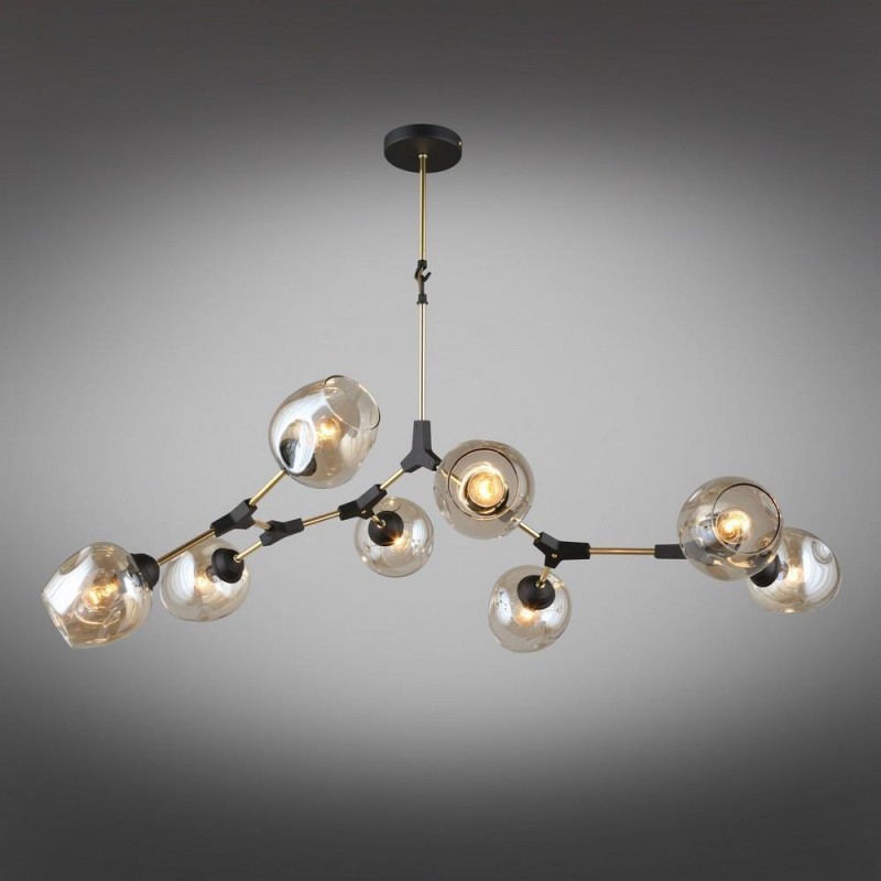 OML-93707-08 OMNILUX современная люстра Savelletri на штанге, Е14*8*40Вт