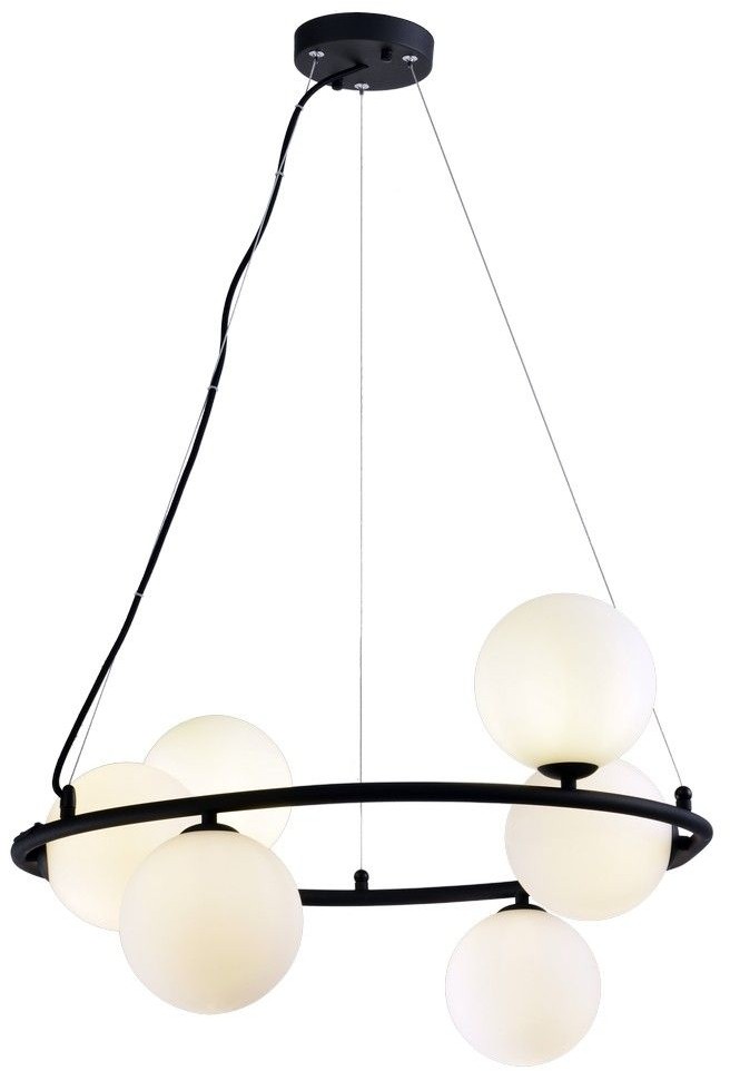 APL.630.13.06 APLOYT подвесной светильник Odet, G9*6*5W, черный