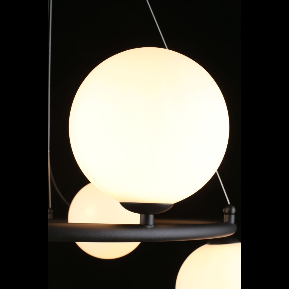 APL.630.13.06 APLOYT подвесной светильник Odet, G9*6*5W, черный