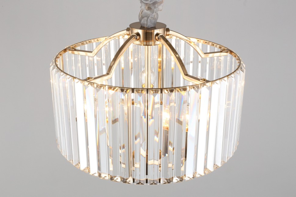 APL.746.13.05 APLOYT подвесная хрустальная люстра Nela, золото