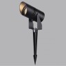 6647/15GL3 ODEON LIGHT Ландшафтный светодиодный светильник STIMA, металл, черный, IP65, 15W, 3000K, 60°, 220-240V