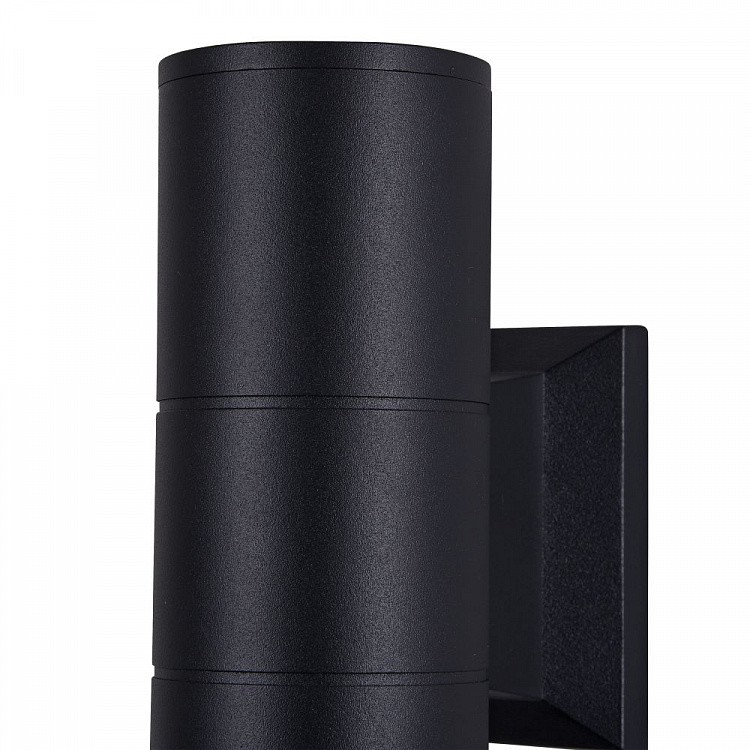 O574WL-02B Maytoni Уличный настенный светильник Bowery, черный, GU10*2*50W