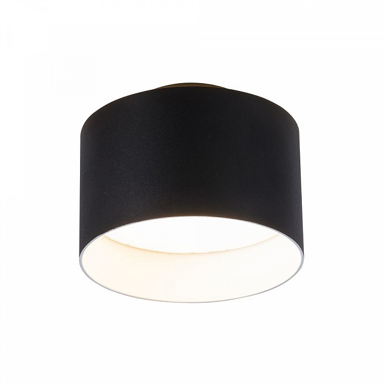 C009CW-L16B Maytoni светодиодный накладной черный светильник Planet, 16W, 3000K, 1150Lm