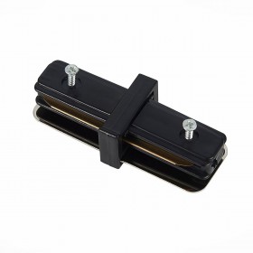 ST002.419.00 ST-Luce Коннектор прямой Черный