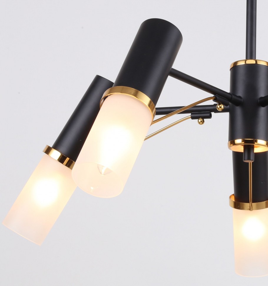 2558-5P F-Promo потолочная люстра Viator черная, 5*Е14