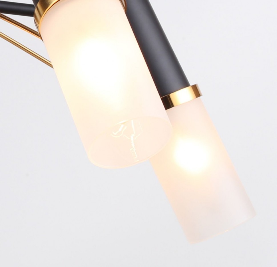 2558-5P F-Promo потолочная люстра Viator черная, 5*Е14