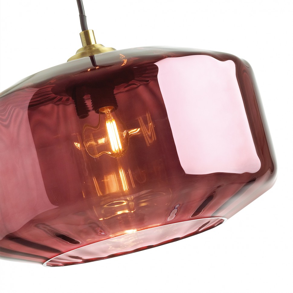 4782/1 ODEON LIGHT Pendant бордовый подвес BINGA