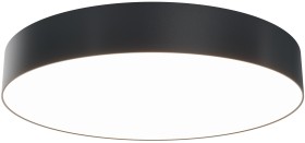 C032CL-45W4K-RD-B Maytoni Zon Потолочный светодиодный светильник черный 45W 4000K 40см диаметр