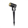 6648/10GL3 ODEON LIGHT Ландшафтный светодиодный светильник STIMA, металл, черный, IP67, 10W, 3000K, 38°, 220-240V