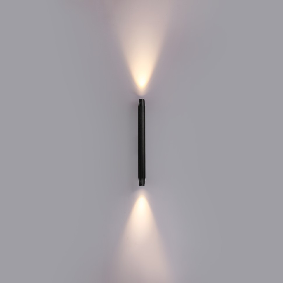 7141/12WL ODEON LIGHT NATURE большой черный фасадный светильник JUG, IP65, LED 12W, угол рассеивания 38°, 3000K, металл