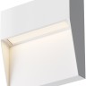 O047SL-L3W3K Maytoni Белая светодиодная подсветка для лестниц Mane, квадратная, 3W, 3000K, IP54
