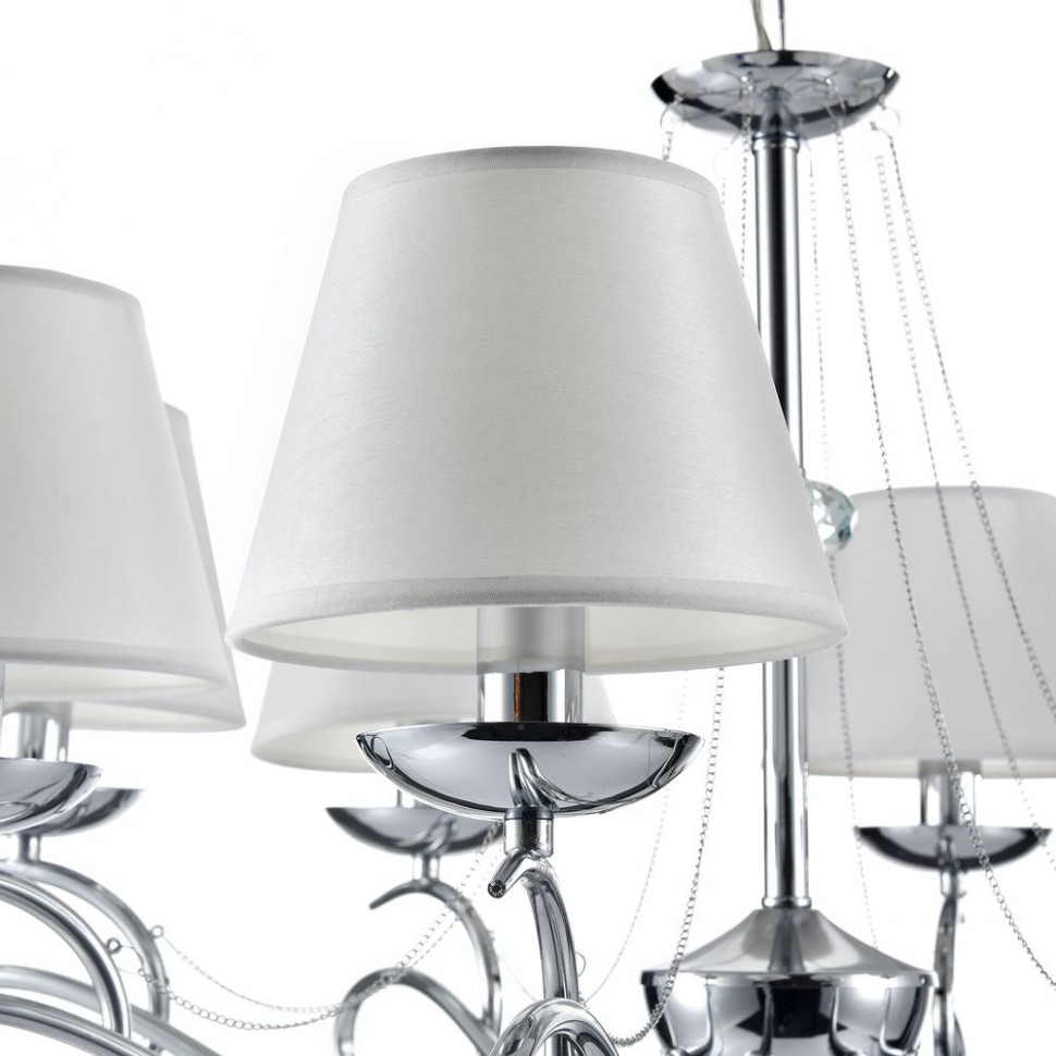 FR2909-PL-08-CH (FR909-08-N) Freya Подвесная люстра Haley