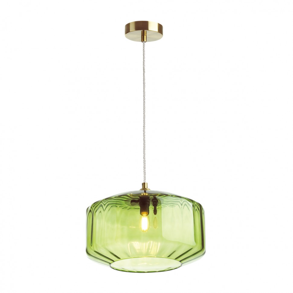 4783/1 ODEON LIGHT Pendant зеленый подвес BINGA