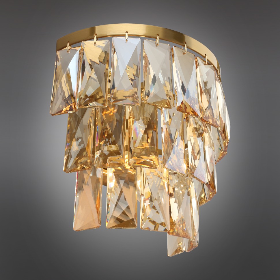 APL.837.01.01 APLOYT бра хрусталь Francheska, E14*1*40W