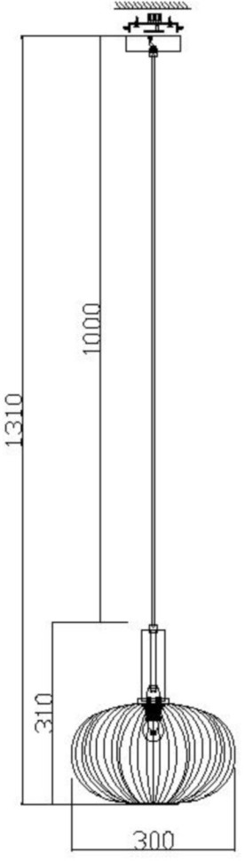 FR8012PL-01GN FREYA зеленый подвесной светильник Zelma, 30см