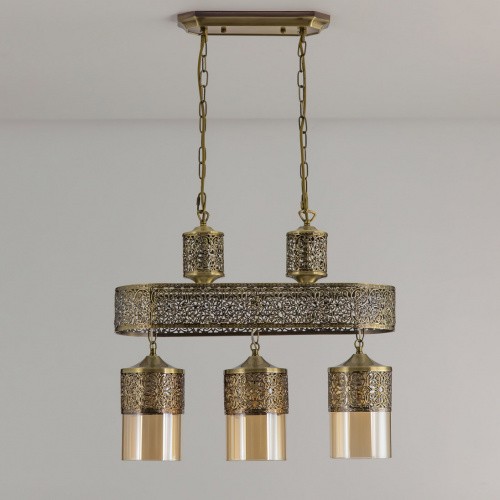 CL467233 CITILUX подвесной светильник в восточном стиле Эмир, E27*3*75W