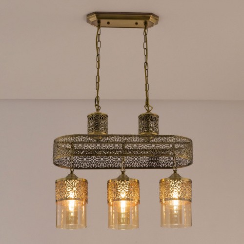 CL467233 CITILUX подвесной светильник в восточном стиле Эмир, E27*3*75W
