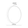 7743/EL SONEX COLOR Зеленый настенно-потолочный светодиодный светильник MAVIC 70W, IP43, с пультом 3000-6000K, 6050Lm, 48см диаметр