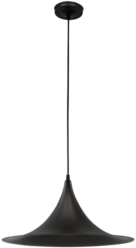 A7080SP-1BK ARTE LAMP Carmel черный подвесной светильник в стиле Лофт, 40см диаметр, металл