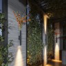 7141/6WLA ODEON LIGHT NATURE черный фасадный светильник JUG, IP65, LED 6W, угол рассеивания 38°, 3000K, с нишей для декорации, металл