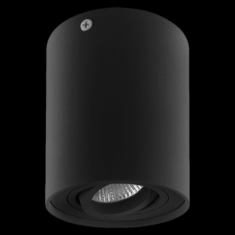 052017 LightStar черный накладной светильник Binoco Uno GU10