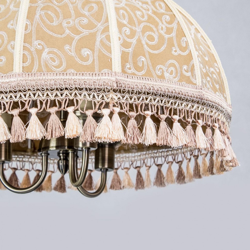 CL407135 CITILUX Базель подвесная люстра Кантри, 51см диаметр, 3*Е14 