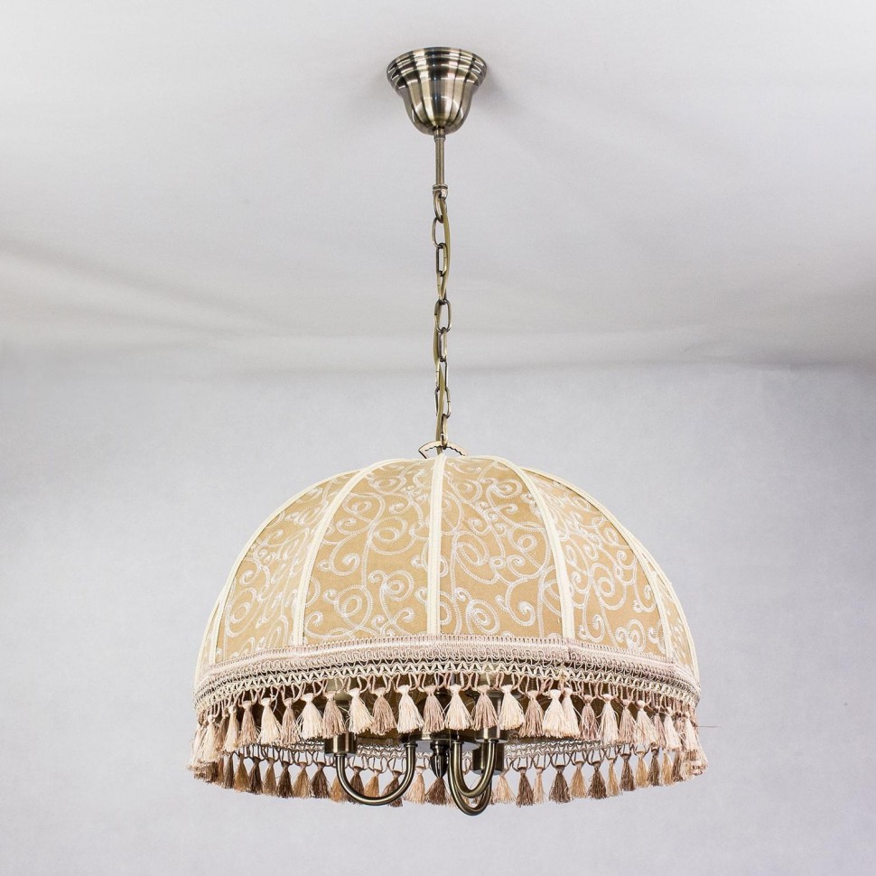 CL407135 CITILUX Базель подвесная люстра Кантри, 51см диаметр, 3*Е14 