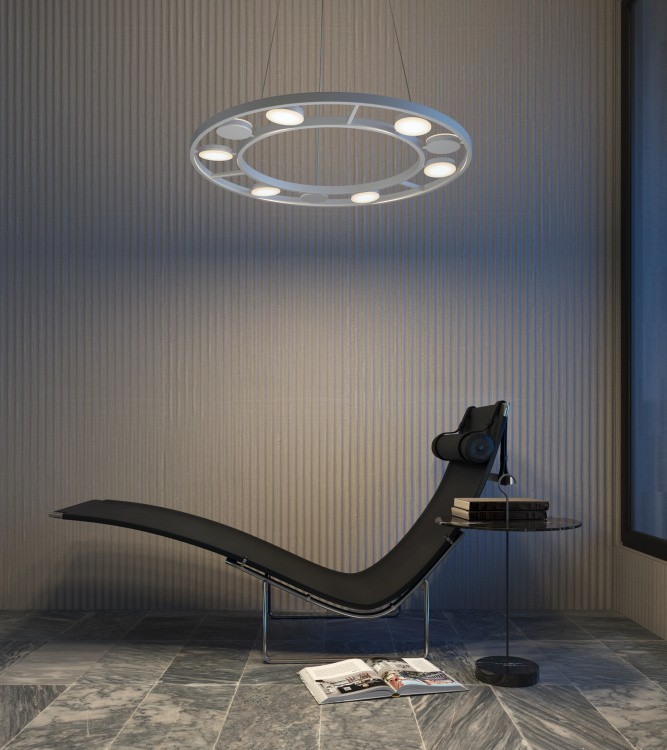 MOD070PL-L63W3K Maytoni Подвесная люстра светодиодная Fad