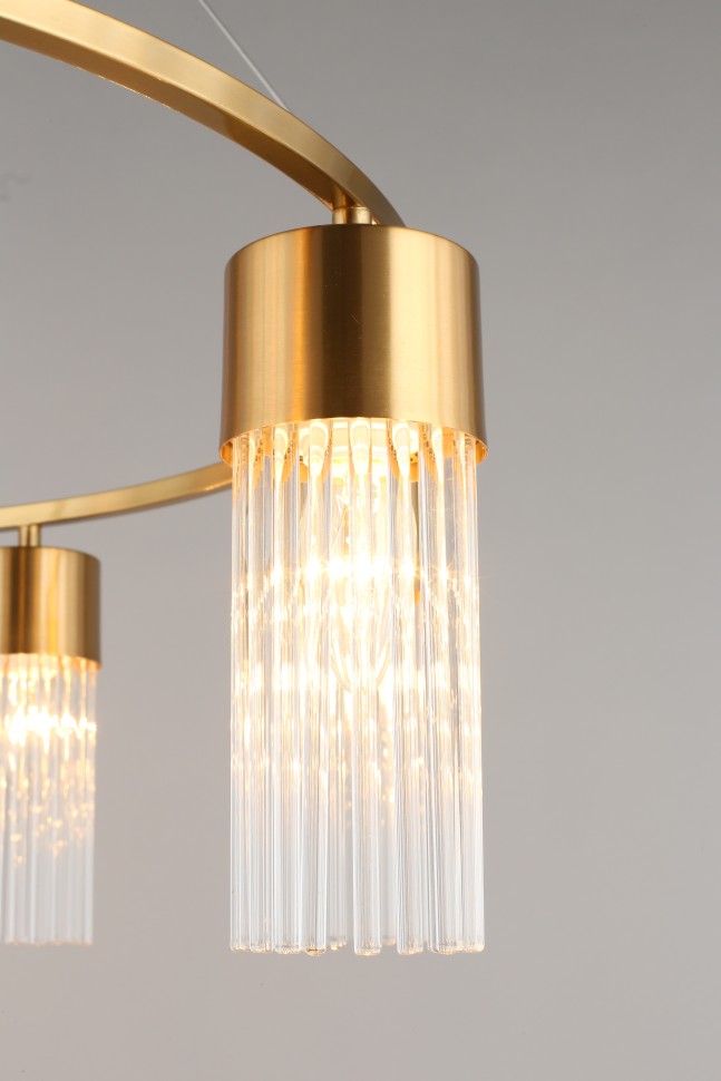 OML-67103-08 OMNILUX подвесная люстра кольцо Cesana, E14*8*40W