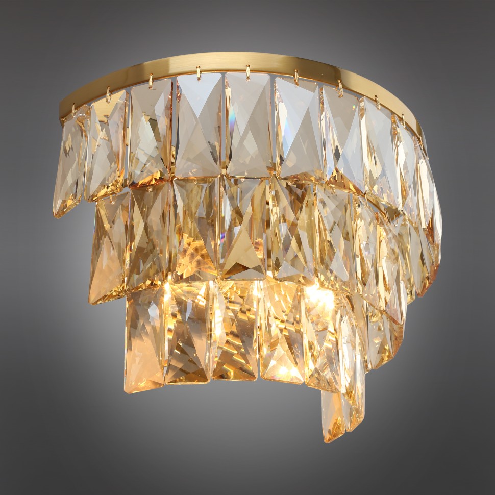 APL.837.01.02 APLOYT бра хрусталь Francheska, E14*2*40W