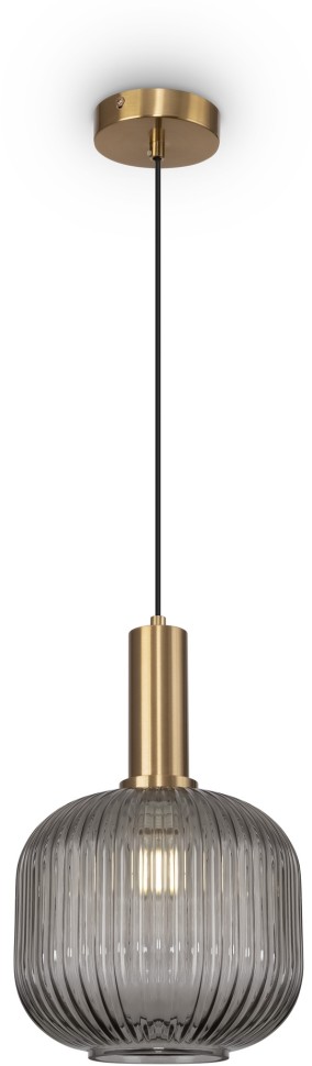 FR8012PL-01AM FREYA серый подвесной светильник Zelma, 20см