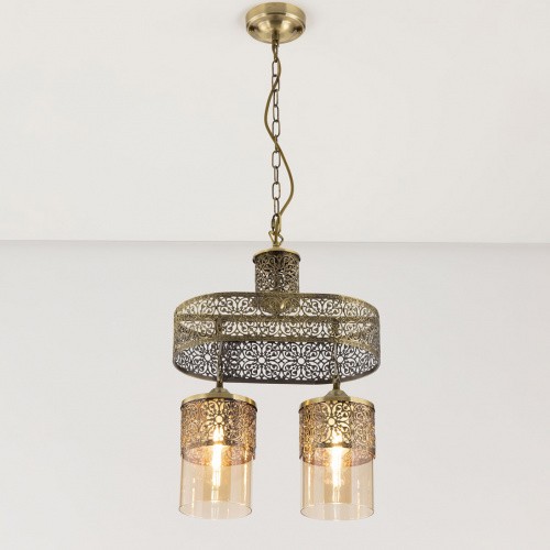 CL467223 CITILUX подвесной светильник в восточном стиле Эмир, E27*2*75W