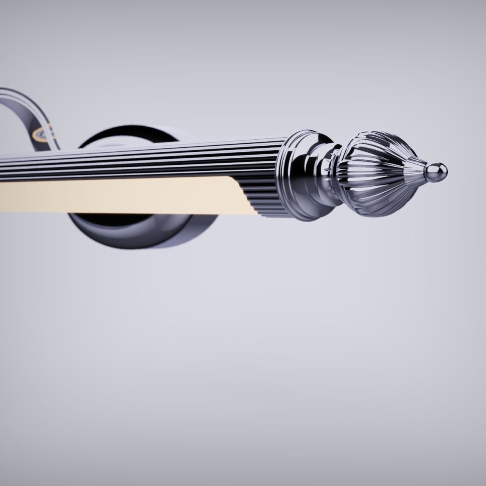 2434-1W Favourite Artiflex подсветка для картин светодиодная, хром, без выключателя, 8W, 4000K