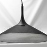 GRLSP-9813 Lussole Loft Cheektowaga Черный подвесной светильник, 50см, металл, лампа в комплекте