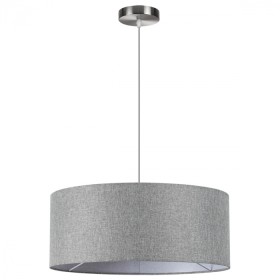 8251/3 LUMION NIKKI Серый подвес Модерн Е27*3*60W, никель, диаметр 50см