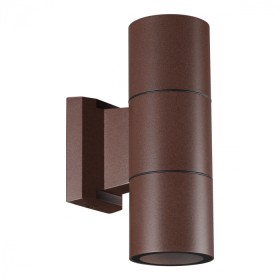 370989 NOVOTECH Landscape уличный фасадный светильник, коричневый, IP65, GU10*2*50W