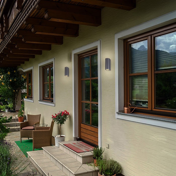 379599 NOVOTECH темно-серая архитектурная подсветка LANDSCAPE, IP54, GU10*2*50W