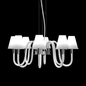 760086 LightStar Люстра подвесная BIANCO