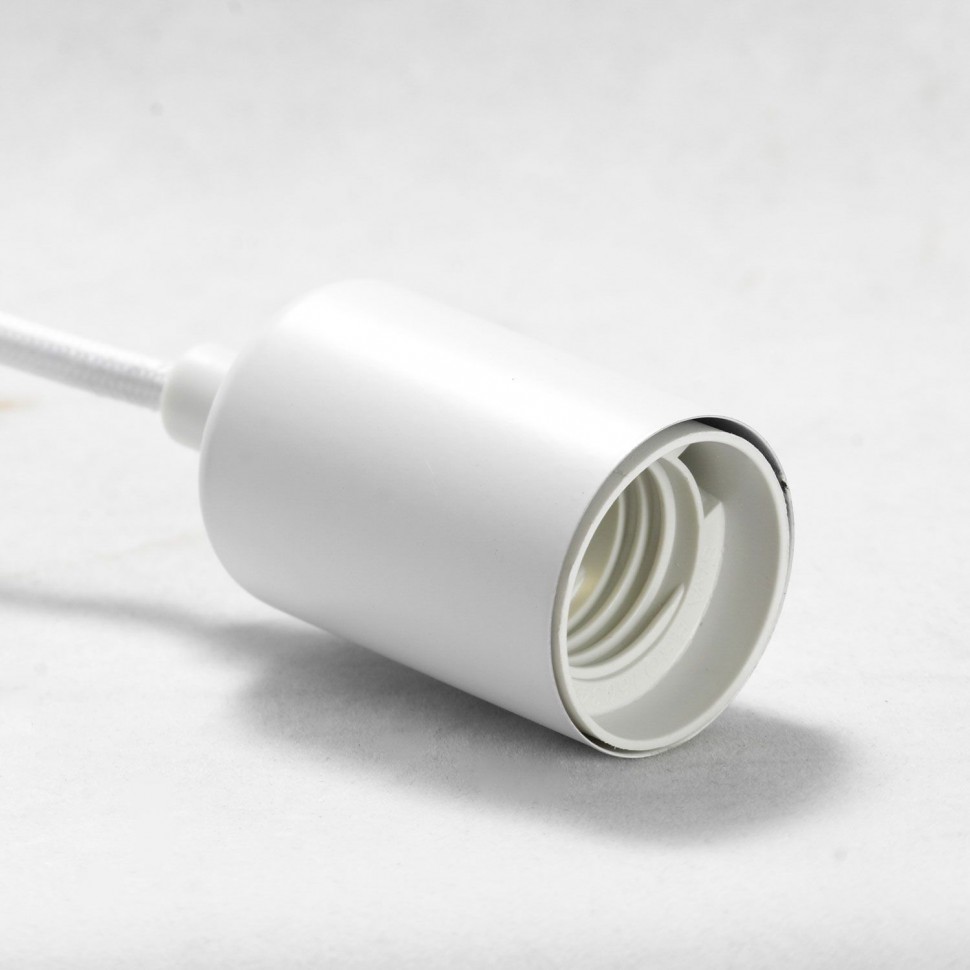 LSP-8173 Lussole белая подвесная люстра Паук 8 ламп Е27