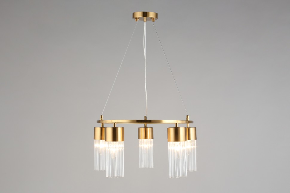 OML-67103-05 OMNILUX подвесная люстра Cesana, E14*5*40W