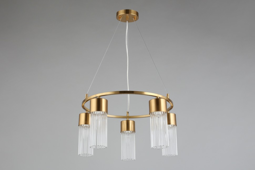 OML-67103-05 OMNILUX подвесная люстра Cesana, E14*5*40W