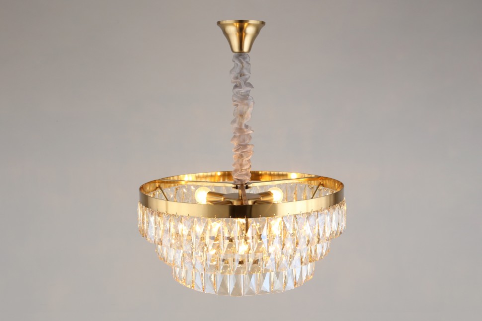 APL.837.03.08 APLOYT подвесная люстра хрусталь Francheska, E14*8*40W