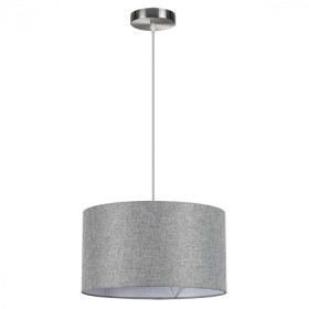 8251/2 LUMION NIKKI Серый подвес Модерн Е27*2*60W, никель, диаметр 36см