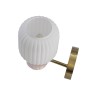 8334/1W LUMION MODERNI Бра ALEGRA, E27*1*40W, бронза/белый, металл/керамика/стекло