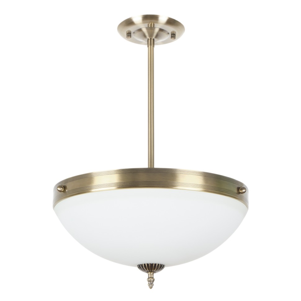 MR1526-4C MyFar Потолочная люстра "тарелка" на штанге Biene, 40см диаметр, E27*4*60W