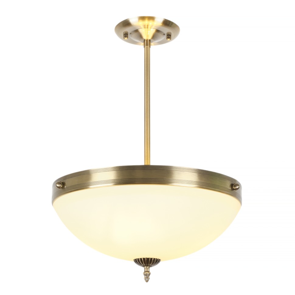 MR1526-4C MyFar Потолочная люстра "тарелка" на штанге Biene, 40см диаметр, E27*4*60W